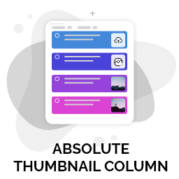Absolute Thumbnail Column