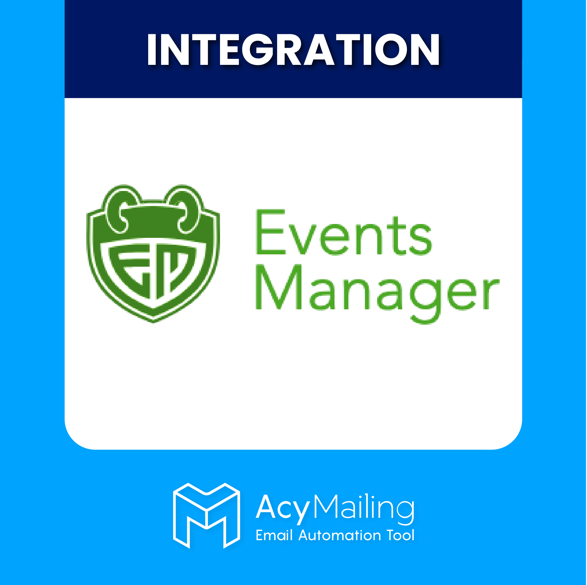 AcyMailing integration for Events Manager