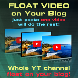 Aklamator – Float Video on your blog