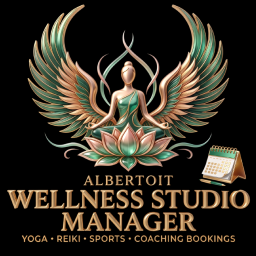 AlbertoIT Wellness Studio Manager – Yoga, Reiki, Sports &amp; Coaching Bookings