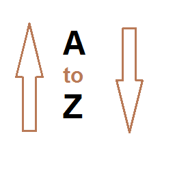 AtoZ Sorting