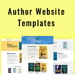 Author Website Templates – Create Writer, Author &amp; Publisher Websites Easily