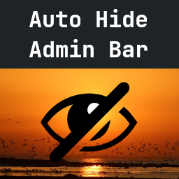 Auto Hide Admin Bar