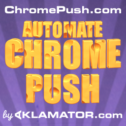 Automate Chrome Push Notifications
