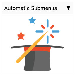 Automatic Submenu for Categories &amp; Pages