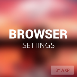 AXP Browser Settings