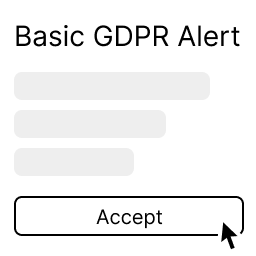 Basic GDPR Alert