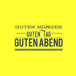 Begrüßung nach Tageszeit