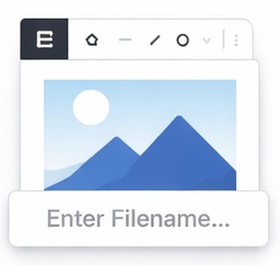 Block Editor Image Filename Prompt