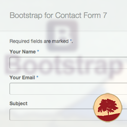 Bootstrap for Contact Form 7