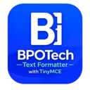 BPOTech Text Formatter with TinyMCE
