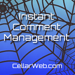 CellarWeb Instant Comment Management