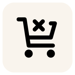 Clean Shopping Cart Button