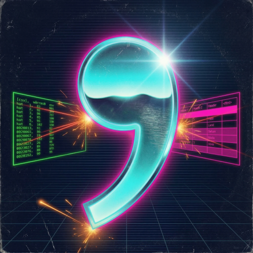 Comma Sense — Sync CSV to Table