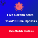 COVID-19 Corona Virus Live Stats &amp; Updates For WordPress Lite