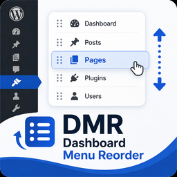 Dashboard Menu Reorder