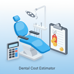 Dental Cost Estimator – Free Dental Pricing Calculator