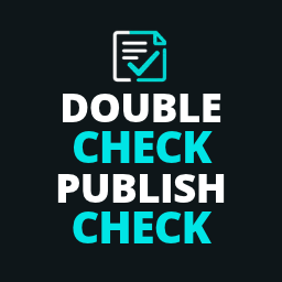 Double Check — Publish Check