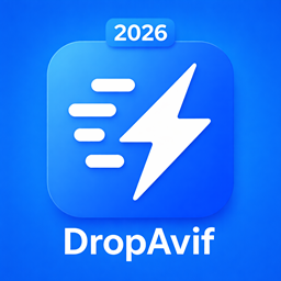 DropAvif Image Optimizer – Convert WebP &amp; AVIF | Compress Images