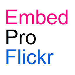 Embed Pro Flickr