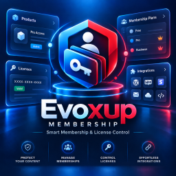 Evoxup Membership — Membership, Licensing, &amp; Universal Integrations