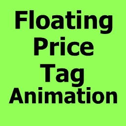 floating price tag