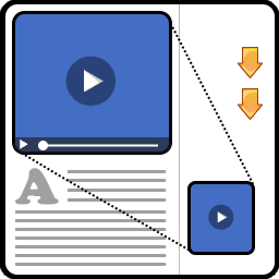Floating Video