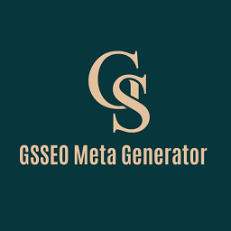 GSSEO Meta Generator