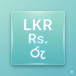 HandyTech LKR Currency Symbol Changer