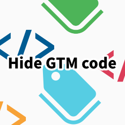 Hide GTM code