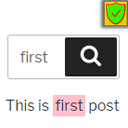 Highlight Searched Terms in Results