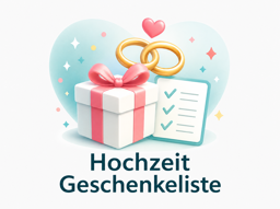 Hochzeit Geschenkeliste