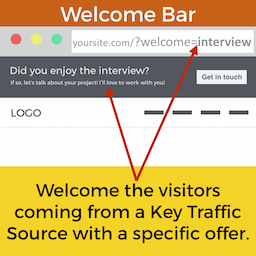 Welcome Bar