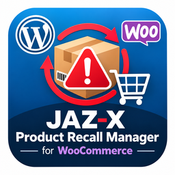 JAZ-X Product Recall Manager for WooCommerce