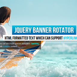jQuery Banner Rotator WordPress Plugin