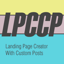 Landing Page Creator With Custom Posts