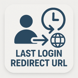 Last Login Tracker &amp; Redirect URL