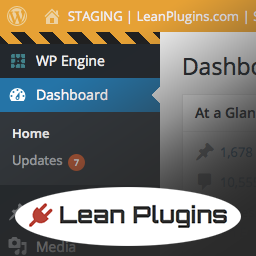 Lean WP Engine Staging Theme