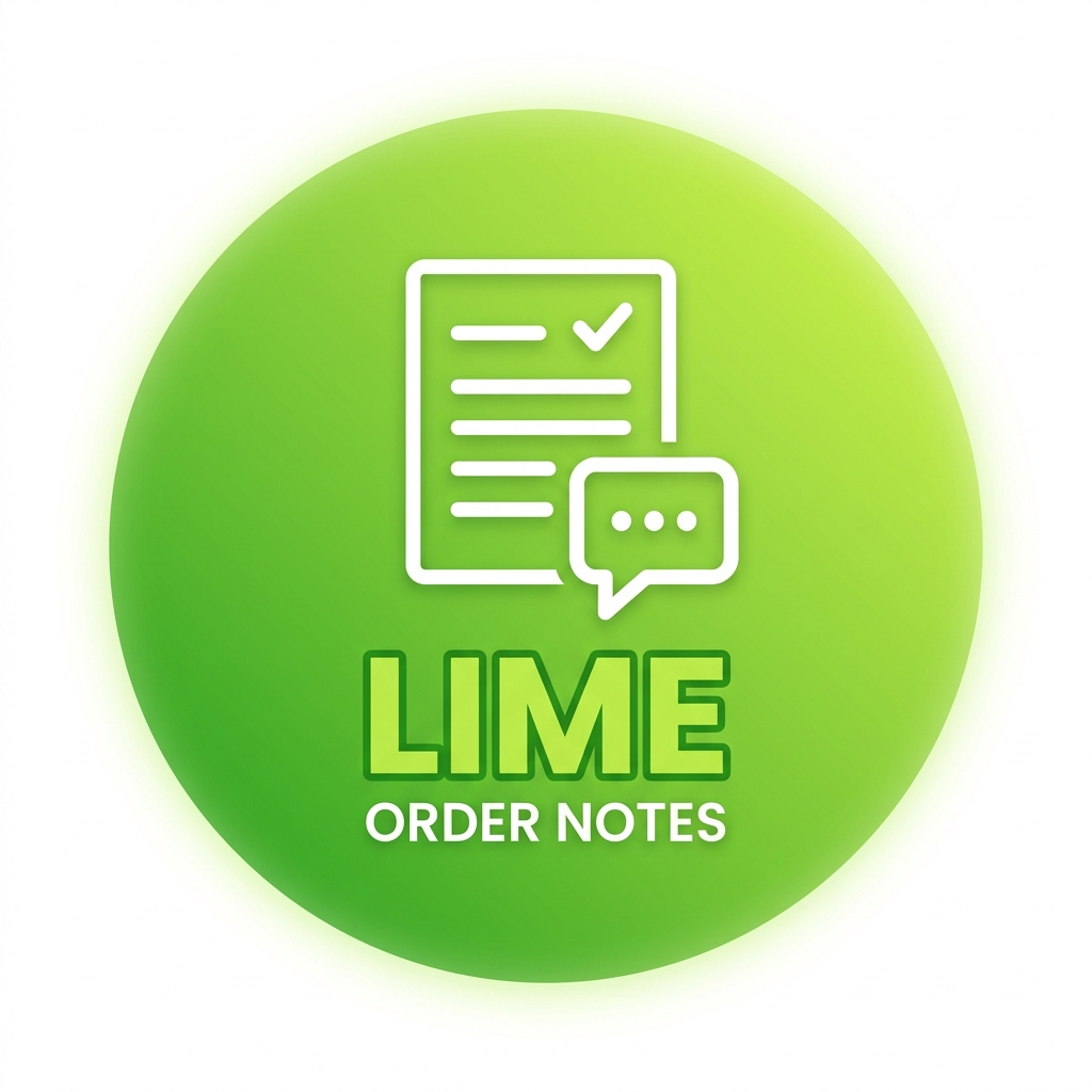 Lime Order Notes Inbox