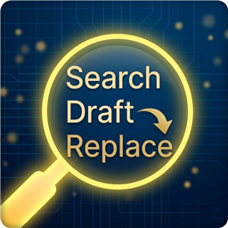 LiveDraft Search &amp; Replace
