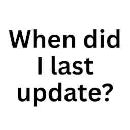Local Last Update