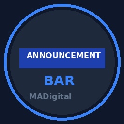 MADigital Announcement Bar