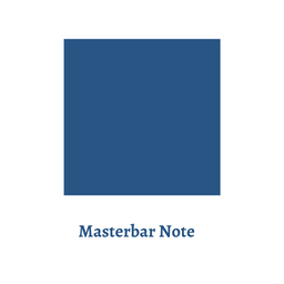 Masterbar Note
