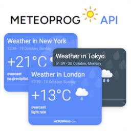 Weather Widget &amp; Forecast by Meteoprog