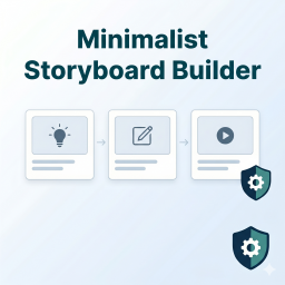 Minimalist Storyboard Builder