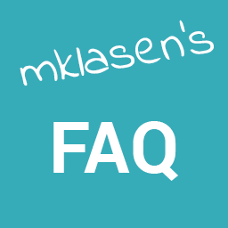 mklasen's FAQ