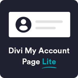 My Account Page Lite for Divi