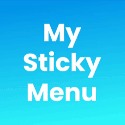My Sticky Bar – Floating Notification Bar &amp; Sticky Header (formerly myStickymenu)