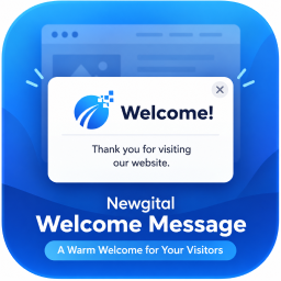 Newgital Welcome Message