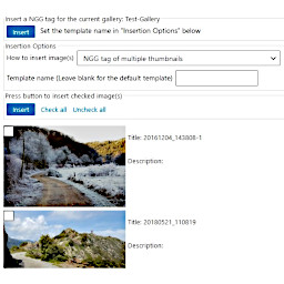 Image Chooser Block for NextGEN Gallery
